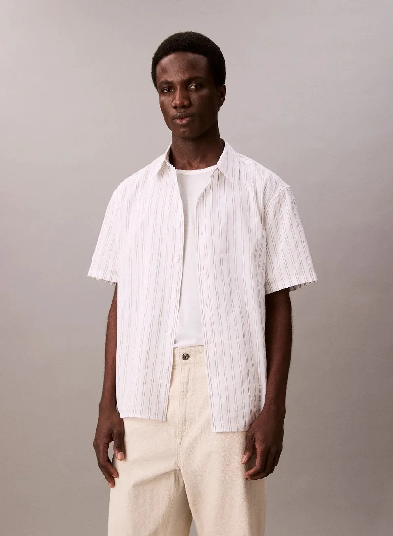 CALVIN KLEIN Luxury Cotton Shirt